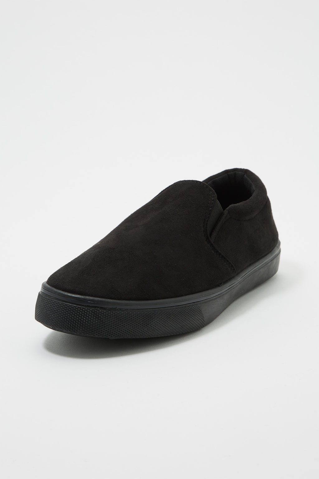 Zoo York Mens All Black Slip-Ons