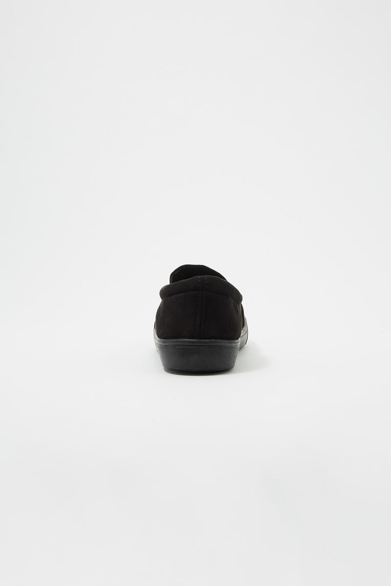 Zoo York Mens All Black Slip-Ons