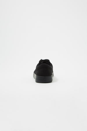 Zoo York Boys All Black Stack Lace-Up Canvas Shoes