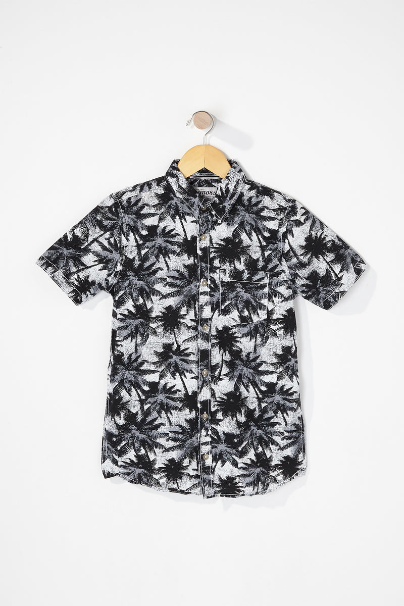 West49 Boys Graphic Button Up Shirt