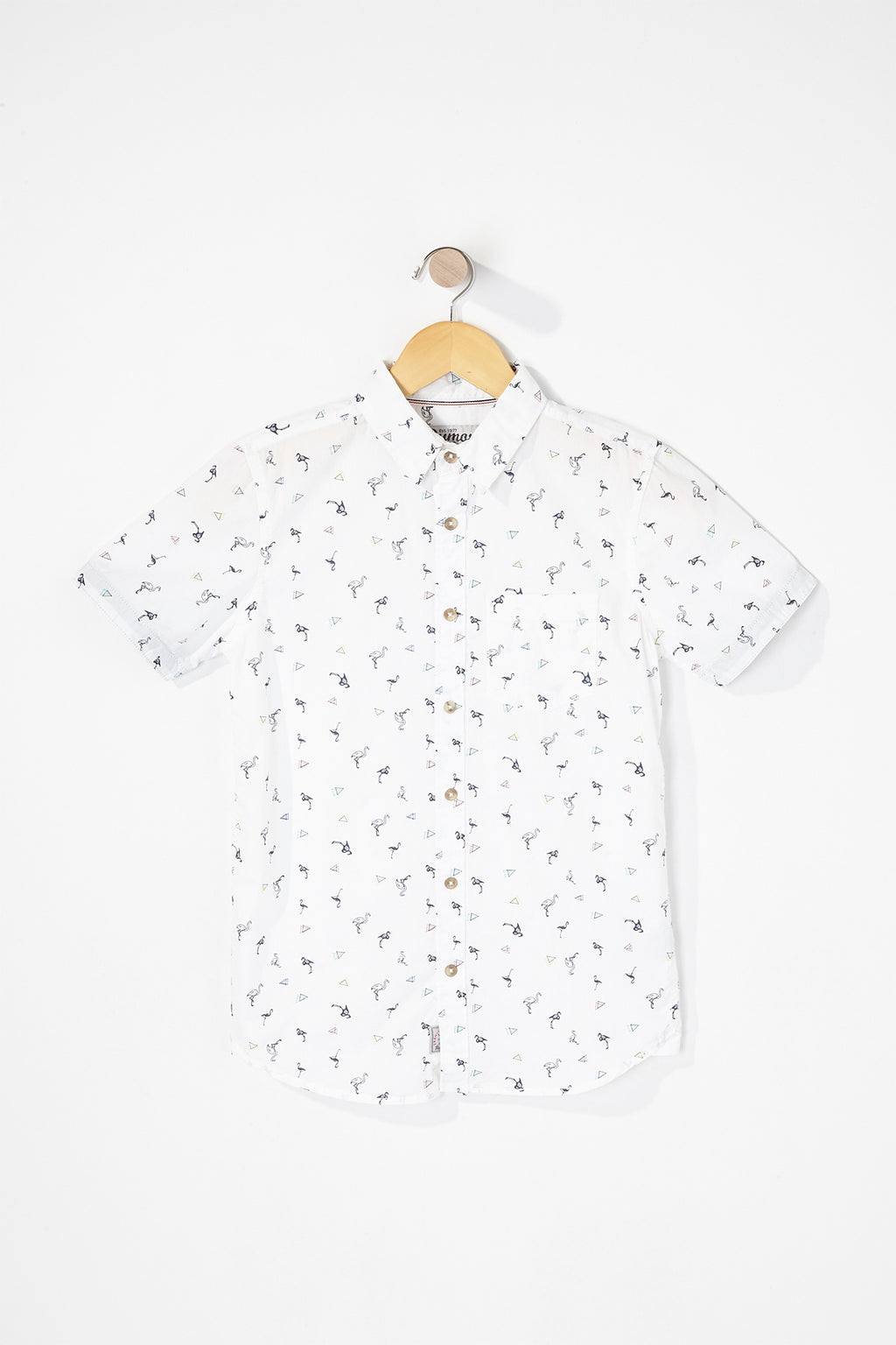 West49 Boys Graphic Button Up Shirt