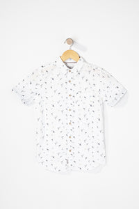 West49 Boys Graphic Button Up Shirt