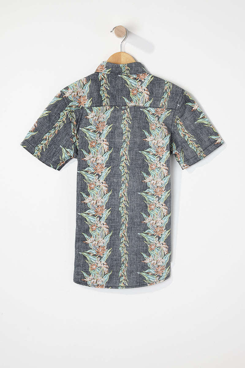 West49 Boys Floral Button Up