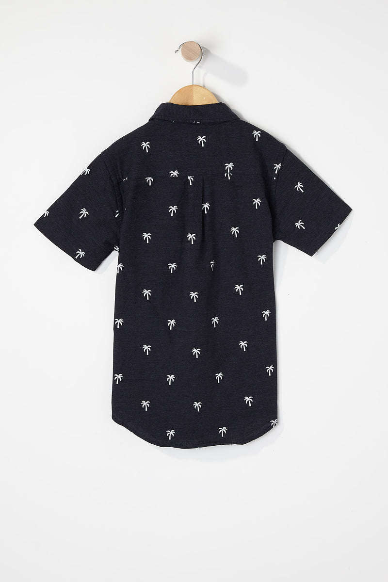 West49 Boys Ditsy Print Button Up