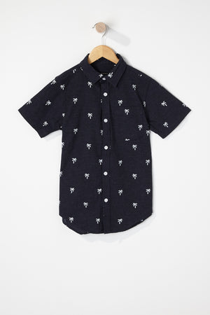 West49 Boys Ditsy Print Button Up