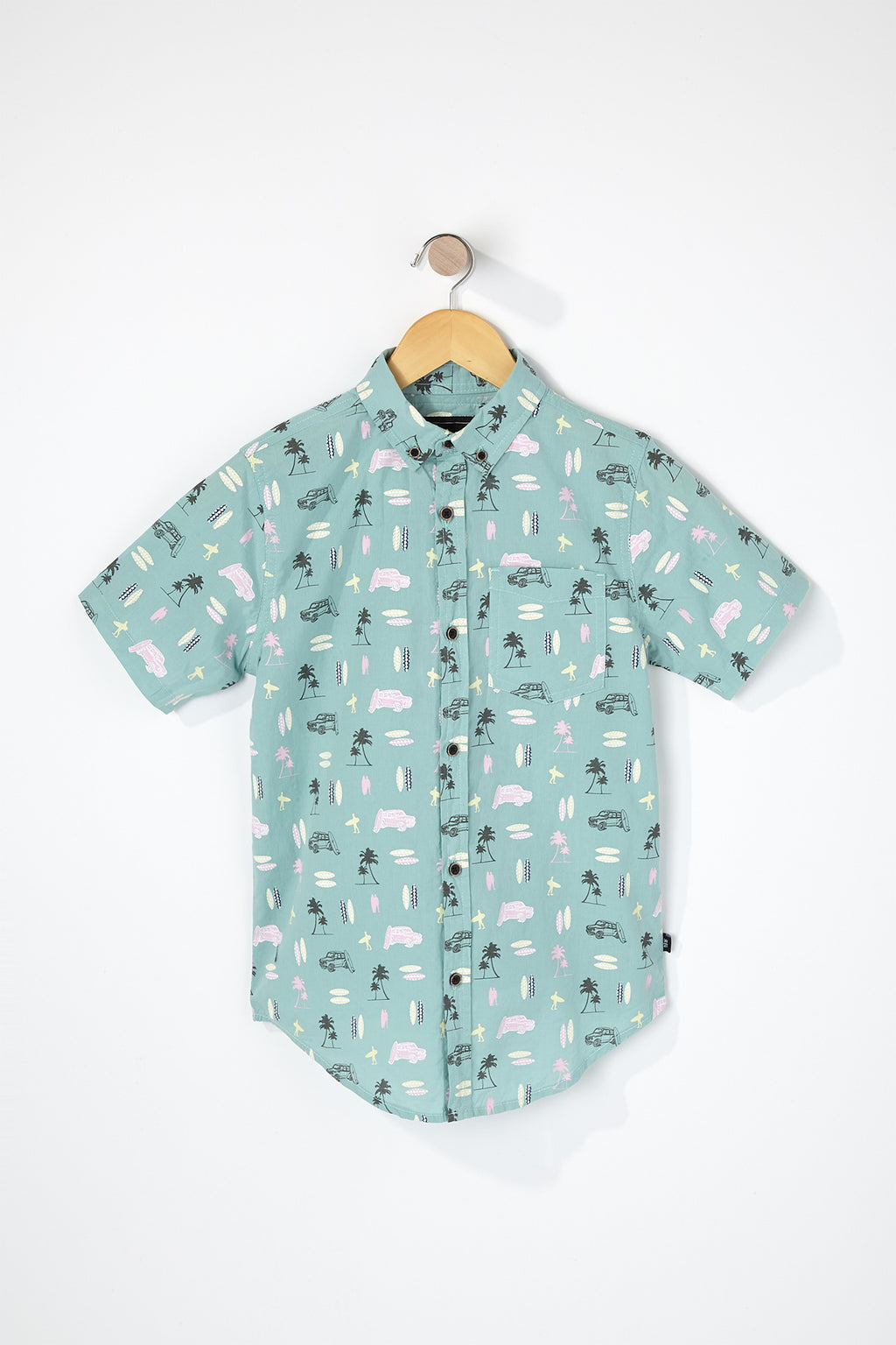 West49 Boys Surf Button Up Shirt