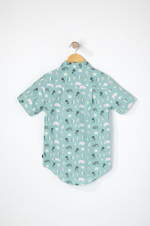 West49 Boys Surf Button Up Shirt