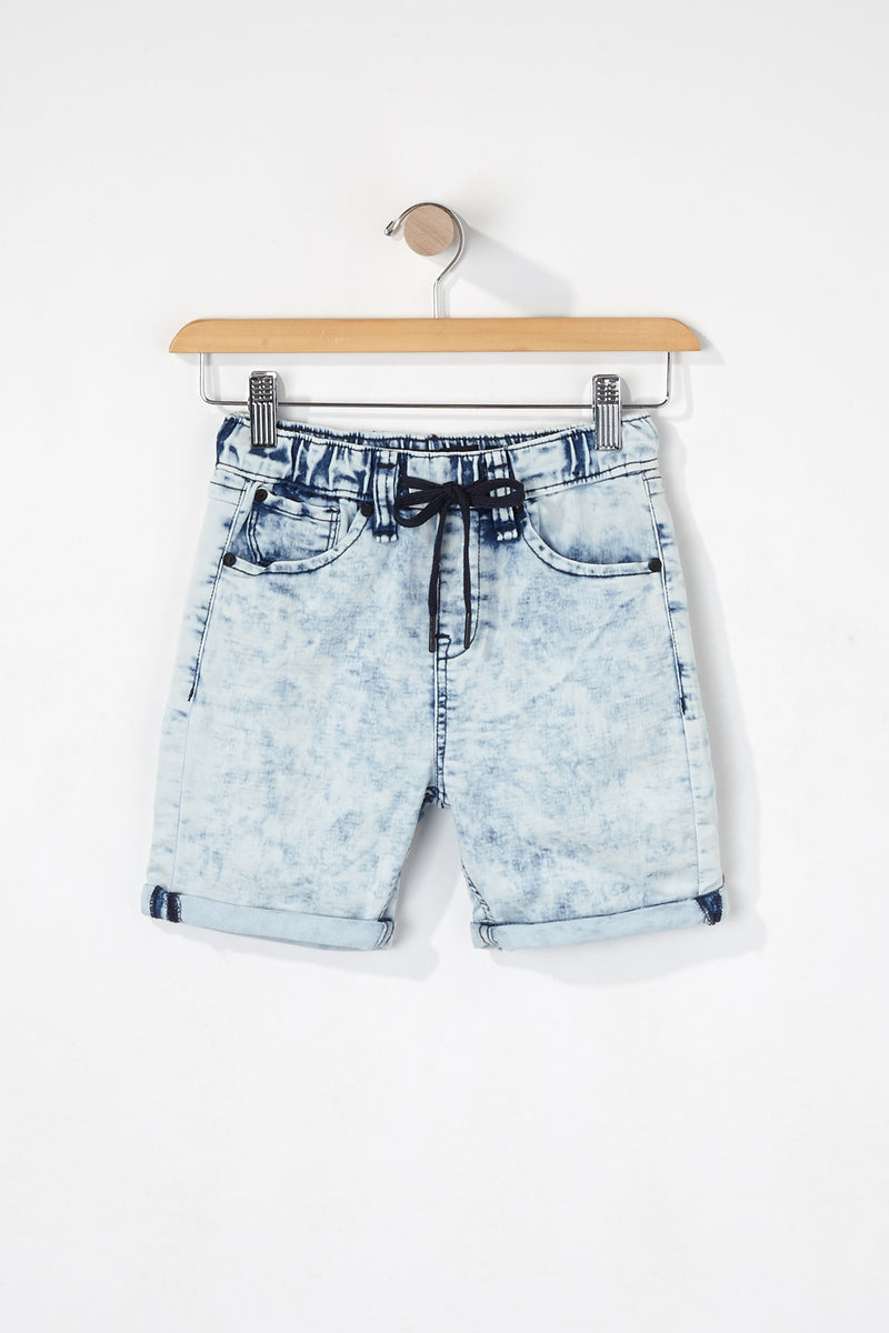 Zoo York Boys Denim Jogger Shorts