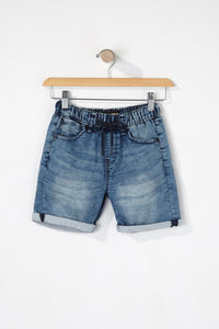 Zoo York Boys Denim Jogger Shorts