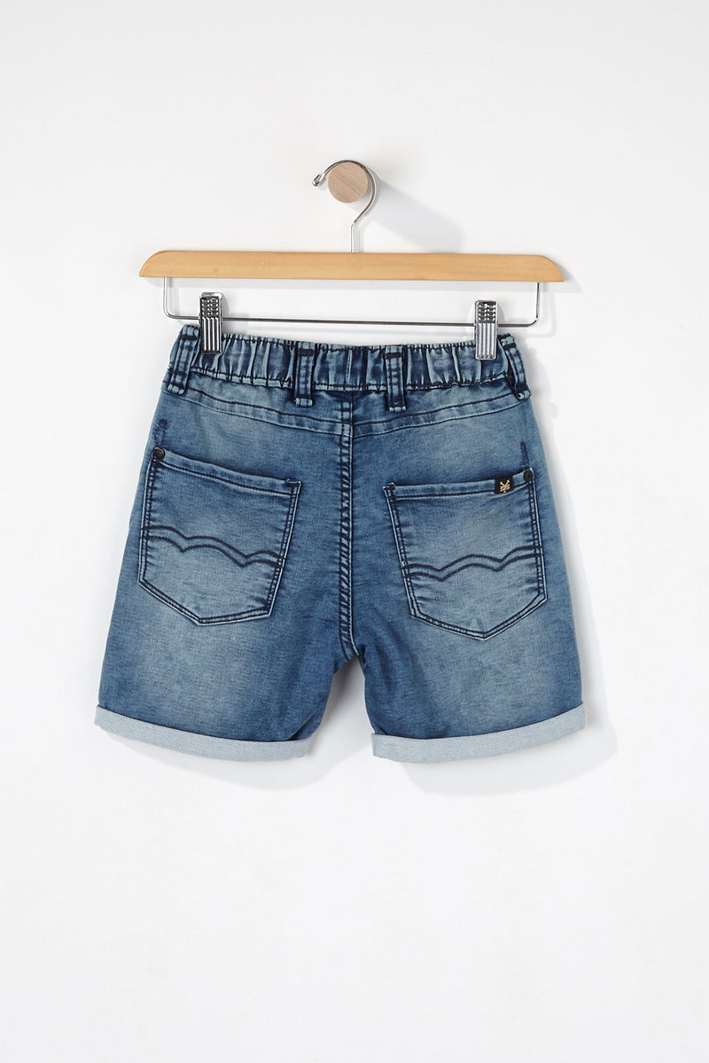 Zoo York Boys Denim Jogger Shorts