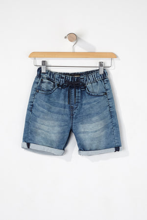 Zoo York Boys Denim Jogger Shorts