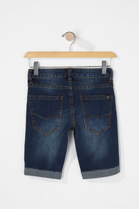 West49 Boys Destruct Denim Shorts