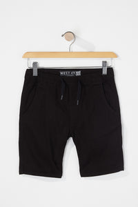 West49 Boys Twill Jogger Shorts