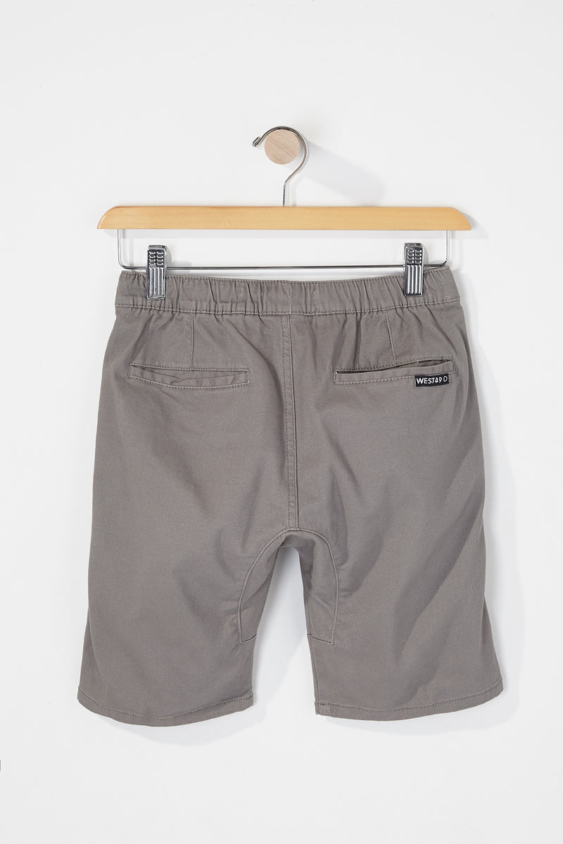 West49 Boys Twill Jogger Shorts