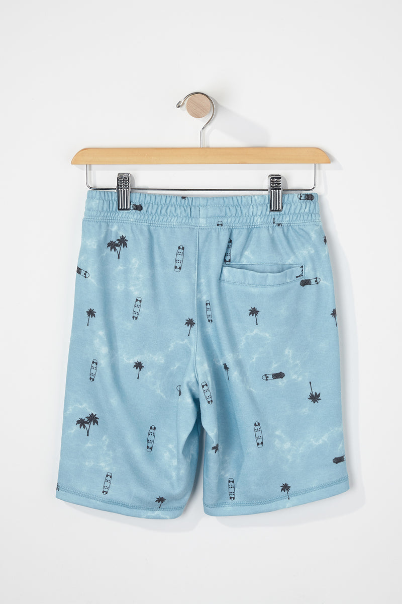 West49 Boys Tie-Dye Jogger Shorts