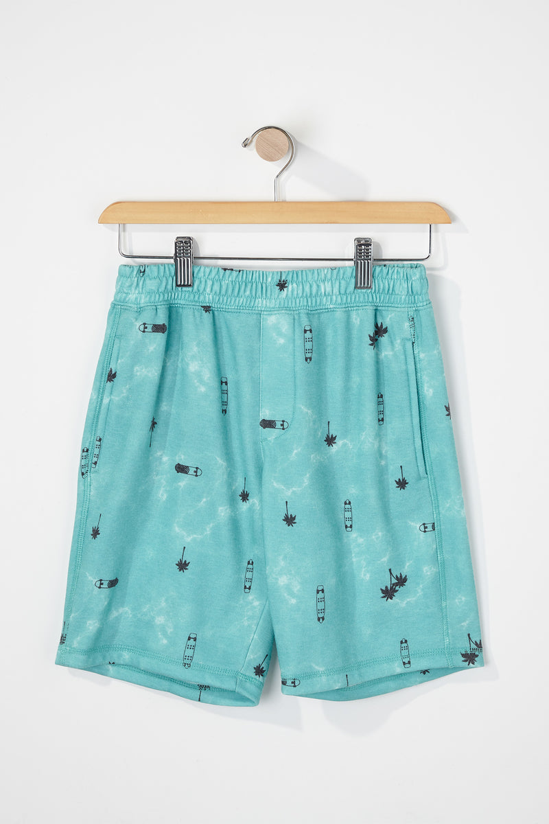 West49 Boys Tie-Dye Jogger Shorts