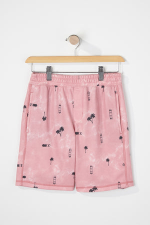 West49 Boys Tie-Dye Jogger Shorts