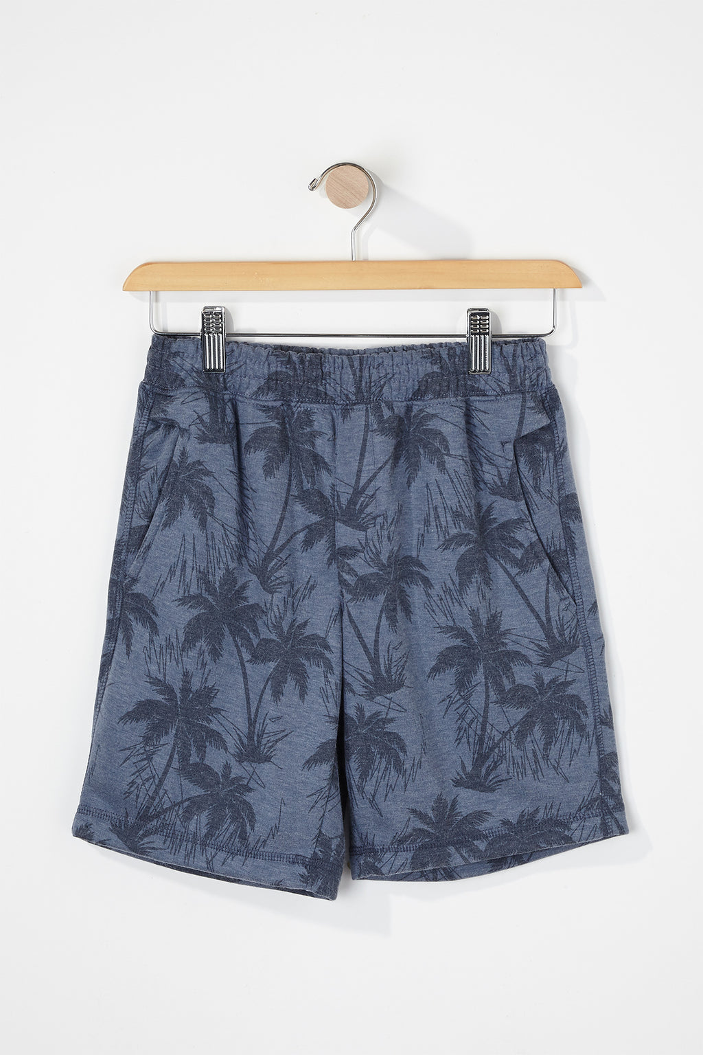 West49 Boys Palm Tree Print Jogger Shorts