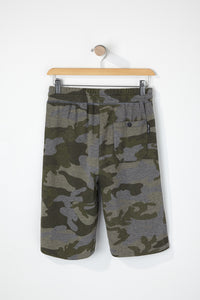 West49 Boys Camo Jogger Shorts