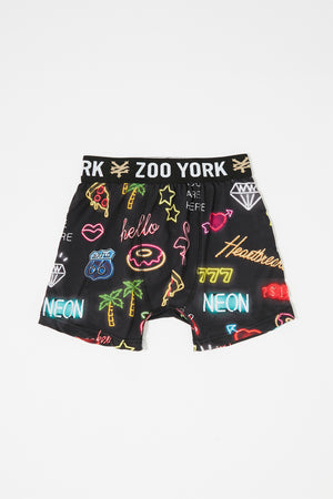 Zoo York Mens Neon Boxer Brief