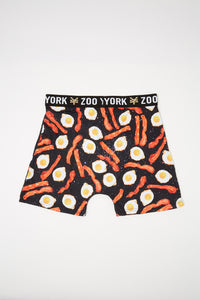 Zoo York Mens Bacon & Eggs Boxer Brief