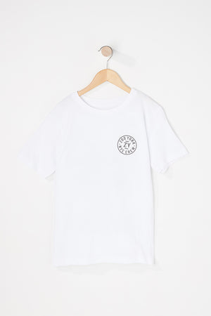 Zoo York Boys Camo Filled Logo T-Shirt