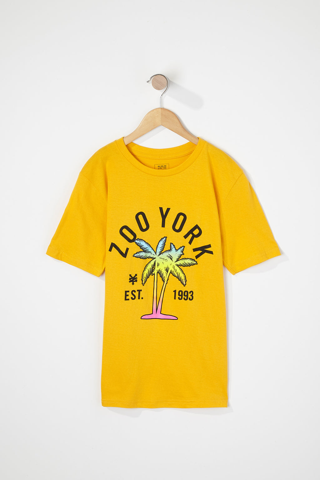 Zoo York Boys Yellow Palm Tree T-Shirt