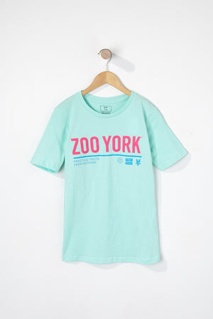 Zoo York Boys Neon Logo T-Shirt