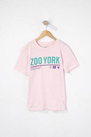 Zoo York Boys Neon Logo T-Shirt