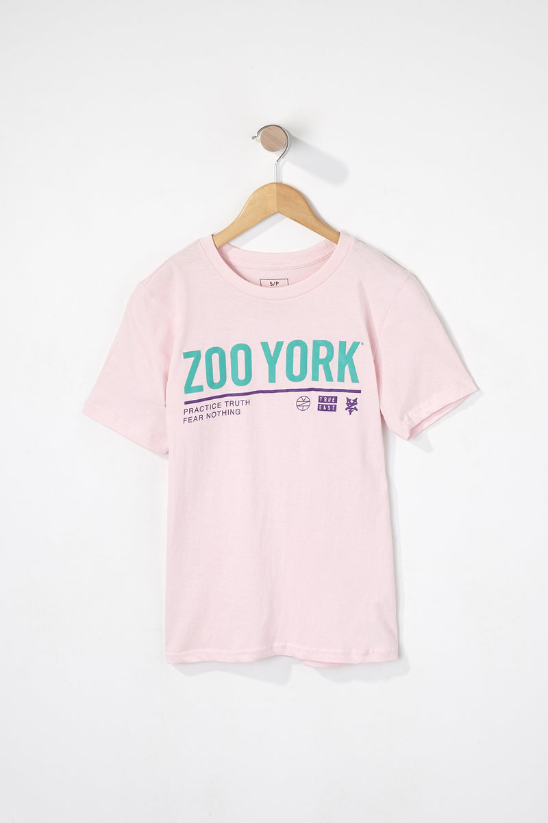 Zoo York Boys Neon Logo T-Shirt