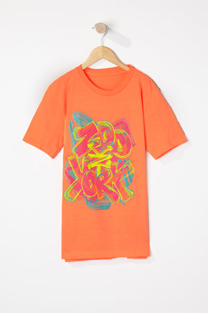 Zoo York Boys Neon Graffiti T-Shirt