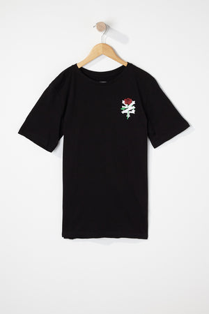 Zoo York Boys Rose Logo T-Shirt