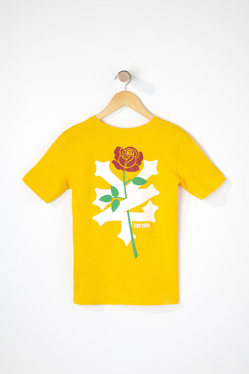 Zoo York Boys Rose Logo T-Shirt