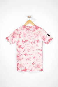 Zoo York Boys Pink Tie Dye T-Shirt