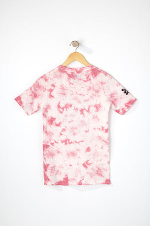 Zoo York Boys Pink Tie Dye T-Shirt