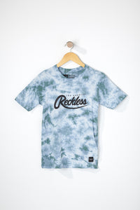 Young & Reckless Boys Script Logo T-Shirt