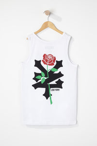 Zoo York Boys Rose Logo Tank Top