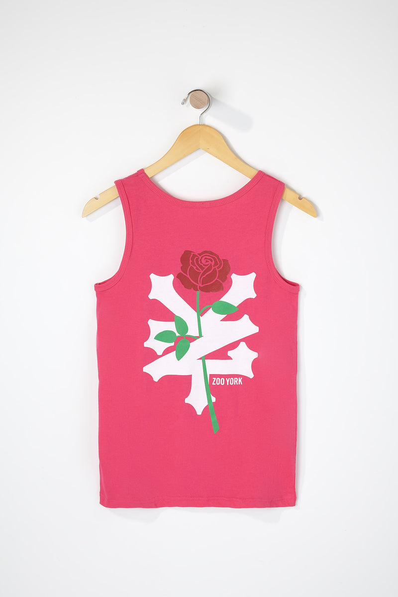 Zoo York Boys Rose Logo Tank Top