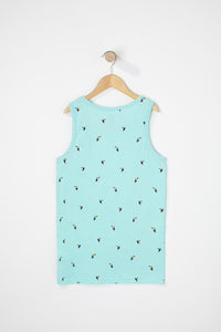 West49 Boys Cotton Ditsy Print Pocket Tank Top