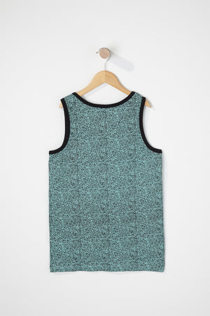 West49 Boys Cotton Speckle Pocket Tank