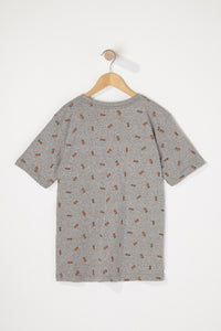 West49 Boys Ditsy Print Pocket T-Shirt