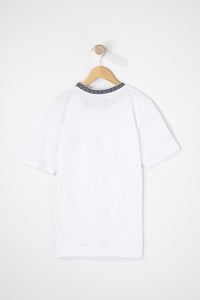 West49 Boys Contrast Pocket And Collar T-Shirt