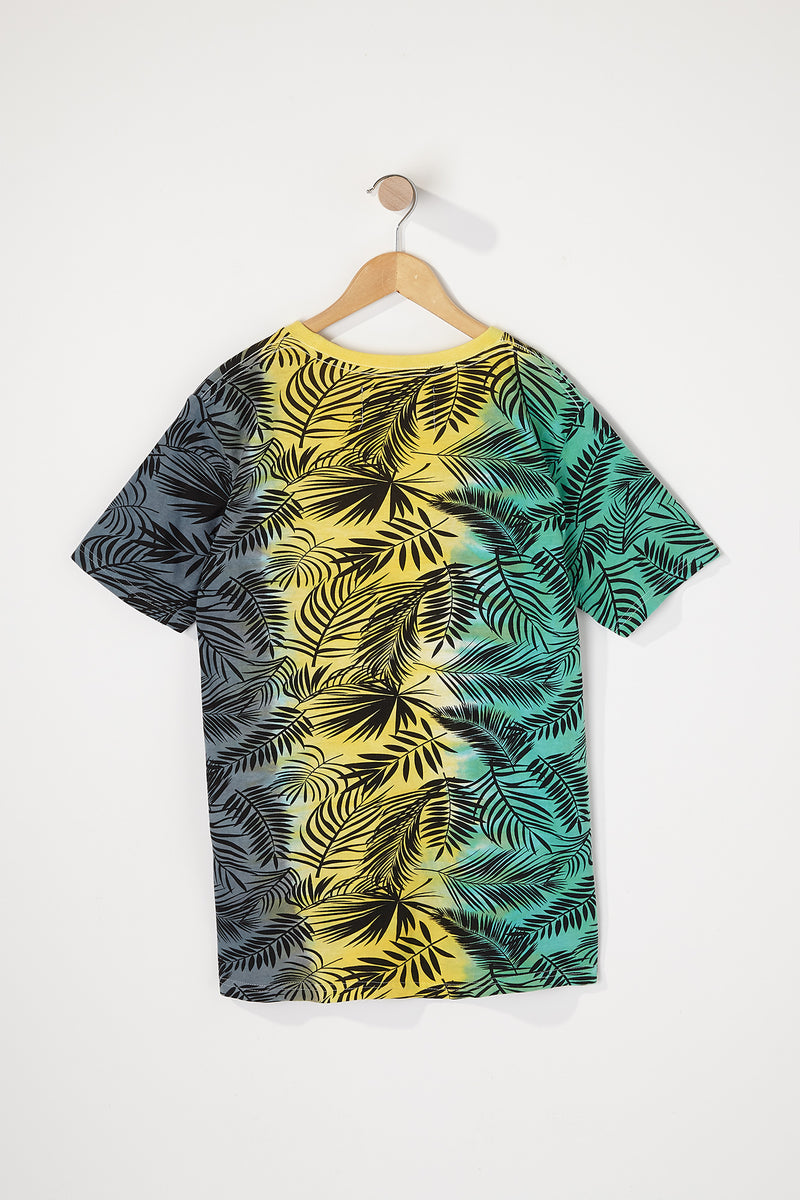 West49 Boys Tie-Dye Palm Tree T-Shirt