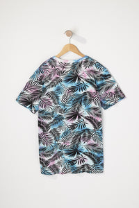 West49 Boys Tie-Dye Palm Tree T-Shirt