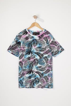 West49 Boys Tie-Dye Palm Tree T-Shirt