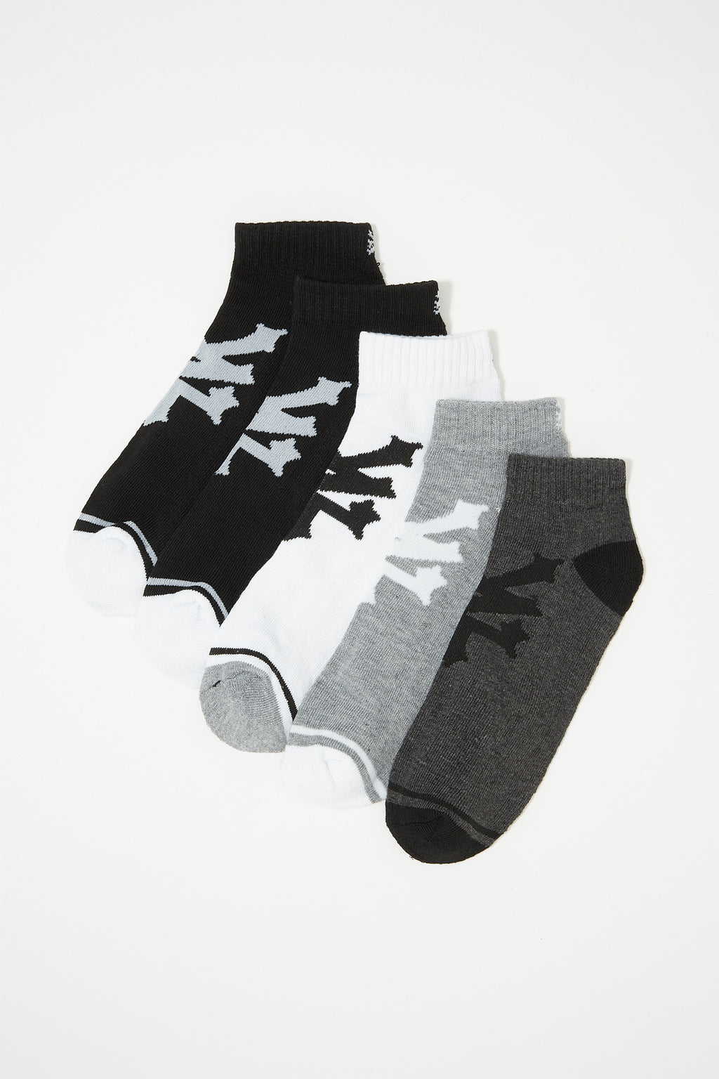 Zoo York Boys 5-Pack Ankle Socks