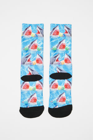 Zoo York Boys Shark Crew Socks