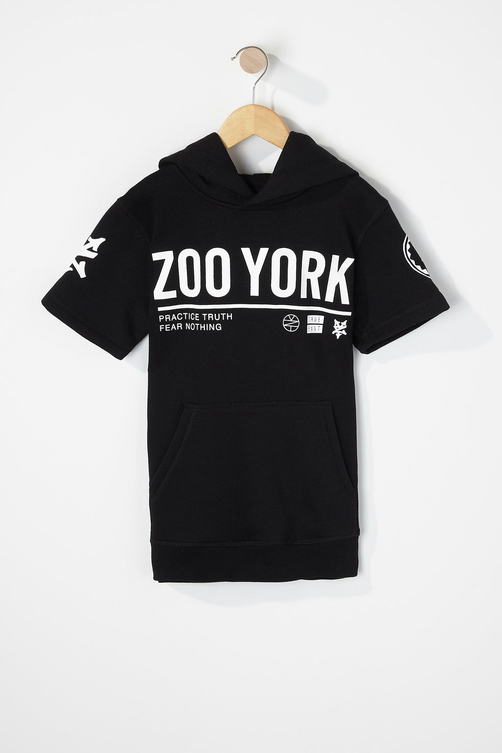 Zoo York Boys Short Sleeve Hoodie