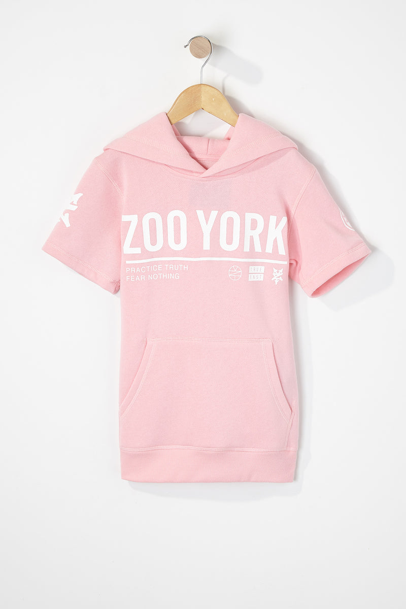 Zoo York Boys Short Sleeve Hoodie