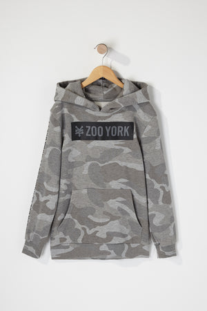 Zoo York Boys Camo Box Logo Hoodie